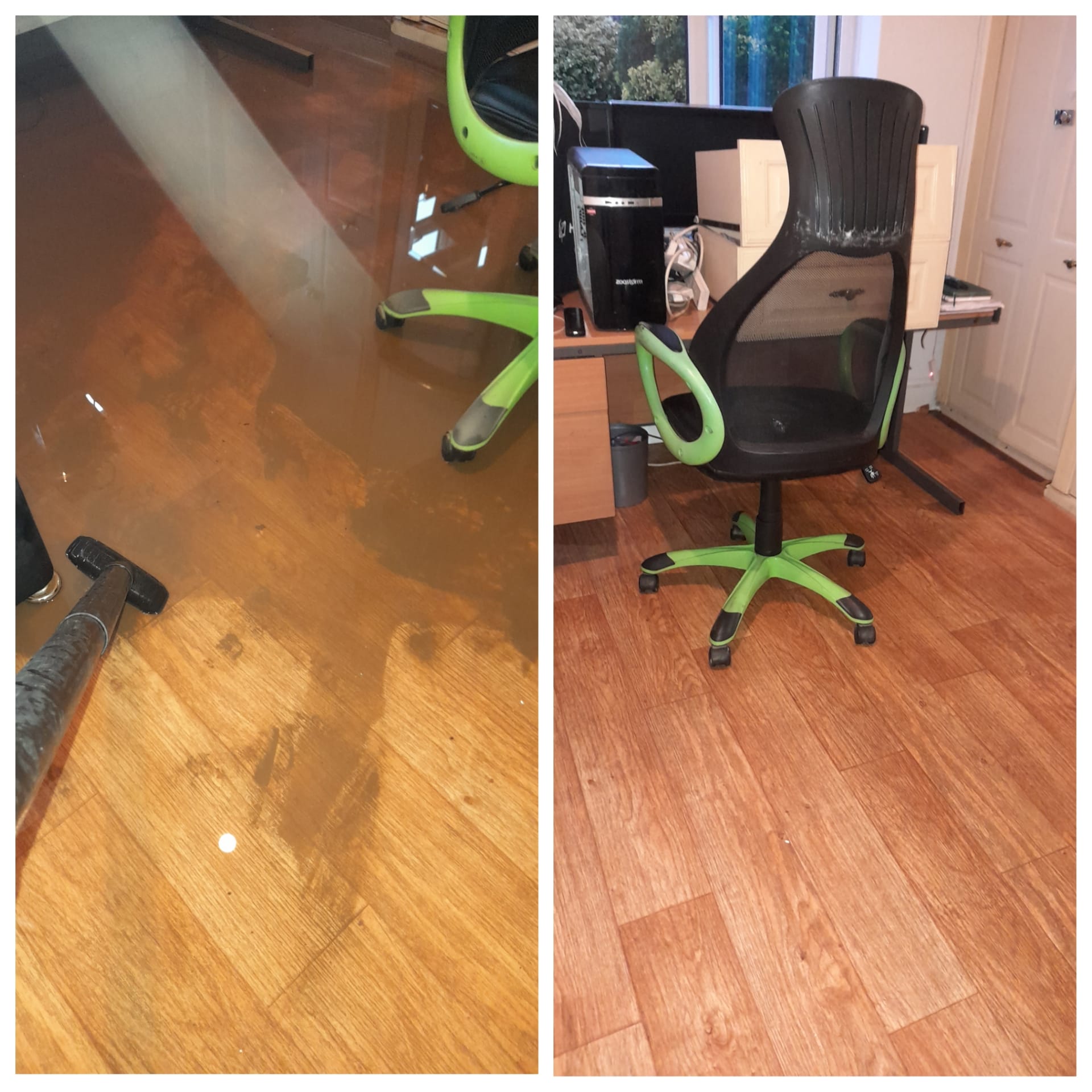 Flood damage cleaning service